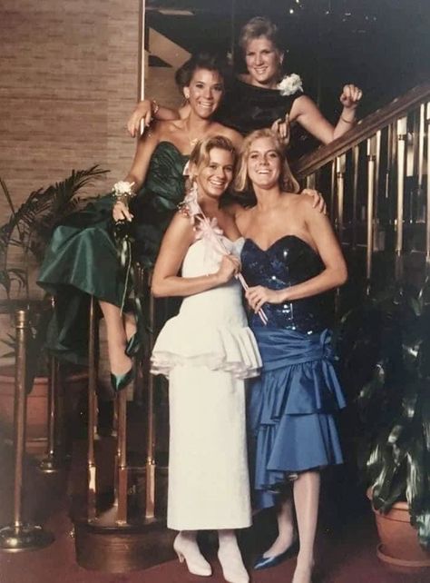 1990s Prom, 90s Prom, Prom Pics, Prom Birthday, Random Vintage, 80s Hair, 80s Outfit, Prom Photos, 1990's Fashion