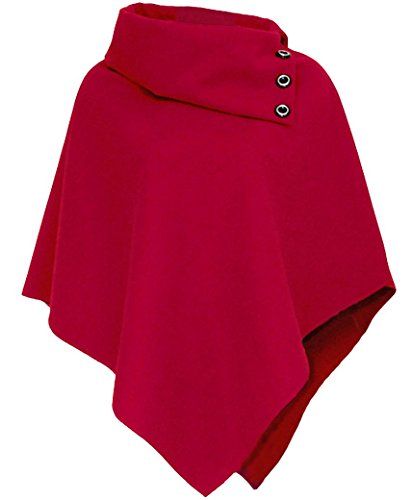 Red Cape Coat, Poncho Fashion, Poncho Coat Cape, Cape Top, Poncho Design, Cape Tops, Poncho Coat, Dress Attire, Wool Poncho