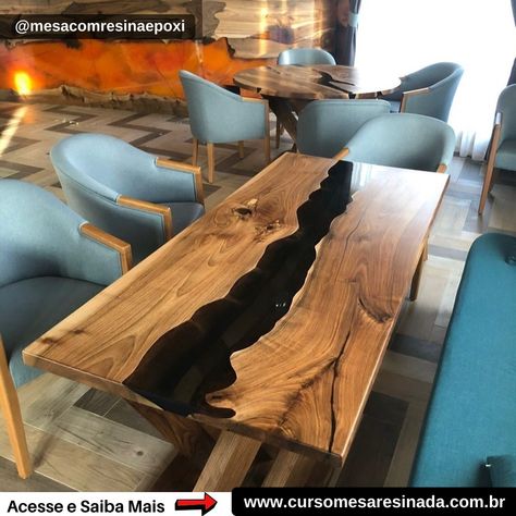 Live Edge Table Dining Rooms Farmhouse, Side Boards, Epoxy Dining Table, Epoxy Tables, Epoxy Wood Table, Wood Resin Table, River Tables, Epoxy Table Top, Epoxy Countertop