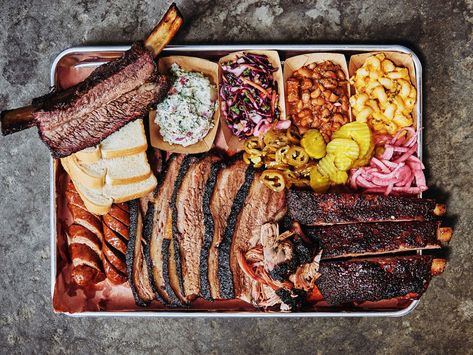 The Best BBQ in Every State | Plus, at least one runner-up for every choice, because there's more good barbecue out there than ever before. Smoked Beef Short Ribs, Bbq Platter, Barbecue Restaurant, State Foods, Smoked Beef, Bbq Restaurant, Best Bbq, Food Platters, Short Ribs