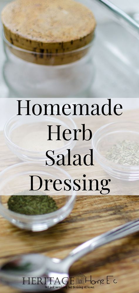 Herb Dressing, Herb Salad Dressing Recipes, Herb Salad Dressing, Creamy Herb Salad Dressing, Herb Vinaigrette Dressing, Dry Salad Dressing Mixes, Diy Mrs Dash Garlic And Herb Seasoning, Herb Dressing Recipe, Fresh Herb Salad