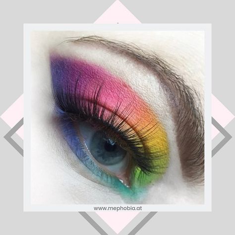 Eye Makeup Rainbow, Male Up, Rainbow Eyes, Eye Make, Eye Makeup, Make Up, Rainbow, Makeup, Quick Saves