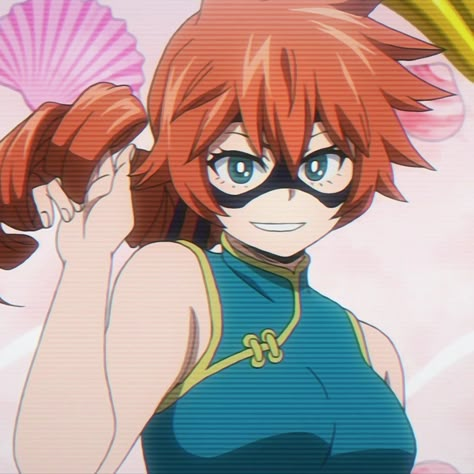 Kendo Mha, Reiko Yanagi, Itsuka Kendo, Mha Screencaps, Nerd Aesthetic, Class 1 B, My Hero Academia 2, Pixel Art Characters, Hero Girl