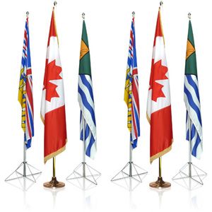 Indoor Flagpoles, Stands, Bases, Hardware Flag Stand Ideas, Diy Flag Stand Base, Pvc Flag Pole, Flag Pole Bracket, Wooden Flag Pole, Custom Flags, Flag Stand, Wall Brackets, Canada Flag