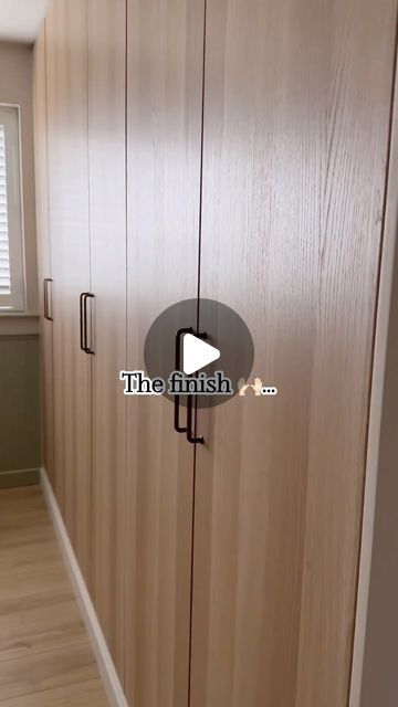 Chloe Rushworth | Interior design | Home Renovation | DIY on Instagram: "Would you pay £7000 for wardrobes in an eight year old’s bedroom? Nah me neither 😆  IKEA pax we were coming for you 🙌🏻  These cost £702 including the handles. We used IKEA Pax carcasses in oak and the Forsand oak doors 🙌🏻  I’m now jealous of my eight year old’s storage. Still need to sort it out 😆 but got a feeling I’ll be stealing some of his space 🤪" Ikea Pax 125 Cm, Ikea Pax Oak, Ikea Paks Wardrobe, Pax Wardrobe With Doors, Ikea Forsand Door Hack, Ikea Pax Forsand, Ikea Closet Doors, Ikea Pax Doors, Wardrobe Renovation