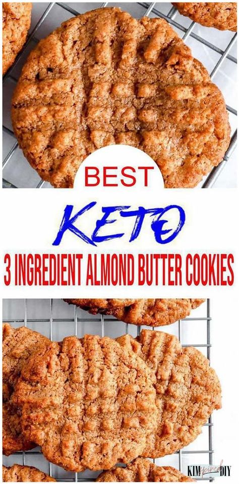 Looking for keto cookies? How about keto 3 ingredient almond butter cookies. These amazing little sweet treats will have your taste buds going crazy. Make for Halloween, Thanksgiving or Christmas. Are you ready for a super quick and easy keto recipe for low carb 3 ingredient almond butter cookies? Learn how to make keto almond butter cookies now! Keto Almond Butter Cookies, Easy Low Carb Meal Plan, Keto Camping, Almond Butter Cookie, Almond Butter Cookie Recipe, Simple Ingredient Recipes, Carb Quick, Galletas Keto, Butter Cookie Recipe Easy