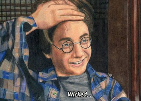 Ron: "Do you have the..." Harry: "the what?" Ron: "Scar?" Harry:"Oh" *shows scar* Ron: "wicked!" Harry Potter Drawing, Harry Potter Train, Train Scene, Scene Drawing, Harry Potter Drawings, Watercolor Paper, Harry Potter, Wicked, Train