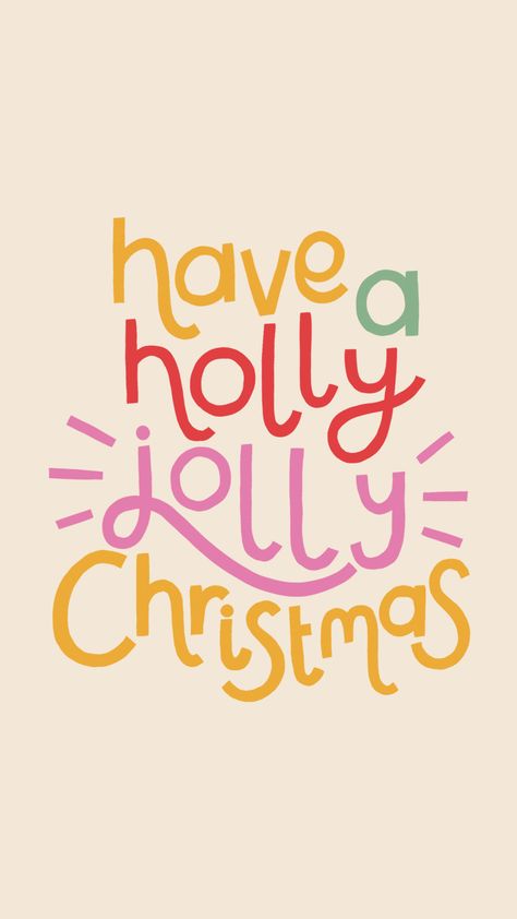 Have A Holly Jolly Christmas Wallpaper, Holly Jolly Christmas Wallpaper, Christmas 2023 Aesthetic, Merry Christmas Illustration Design, Merry Christmas Card Design, Christmas Word Art, Holiday Memes, Xmas Quotes, Have A Holly Jolly Christmas