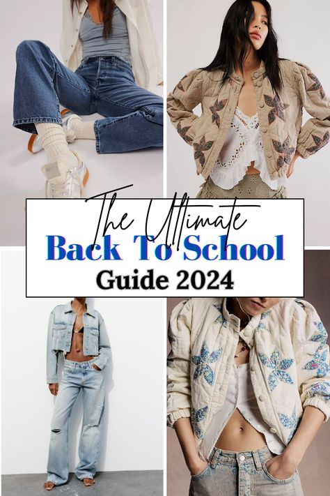 back-to-school-teen-girls-edition-2024 Teen Style 2024 School, 2024 Back To School Trends, Teen Outfits For Girls For School, Teen Girl Back To School Outfits 2024, 2024 Teen Girl Outfits, Teen Girl Fashion Trends 2024, Teen Style 2024, Back To School 2024 Outfits, 2024 Back To School Outfits