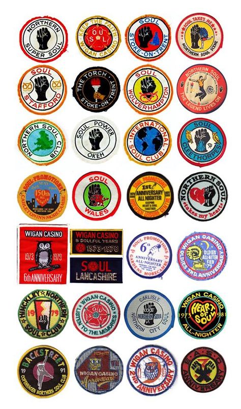 Vintage Northern Soul Patches Soul Patch, Skinhead Fashion, A M, Kids Clothing Brands, Rude Boy, Northern Soul, Music Images, Keep The Faith, Soul Art