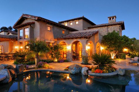 19 Astounding Luxury Mediterranean House Designs Youll Want To Live In Mediterranean House Designs, Luxury Mediterranean Homes, Modern Mediterranean Homes, Rustic Mediterranean, Mediterranean Exterior, Mediterranean Mansion, Mediterranean Luxury, Mediterranean House Plans, Tuscan Design