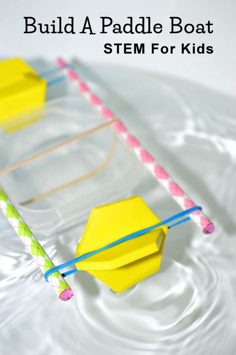 Water activity is always a hit at my house. This paddle boat is easy to built and fun to play. Water Science Experiments, Basic Electronics, Science Concepts, Physics Concepts, Basic Physics, Kid Science, Science Club, Stem Challenge, Steam Activities