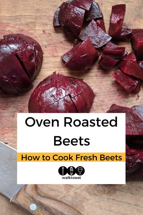 Easy roasted beets recipe. Learn how to cook fresh and raw beets in a big batch so you can add to your meal prep salads and grain bowls for the week. Meal Prep Salads, Roasted Beets Recipe, Roasting Beets In Oven, Beets Recipe, Cooking Beets, Raw Beets, Beet Smoothie, Grain Bowls, Fresh Beets