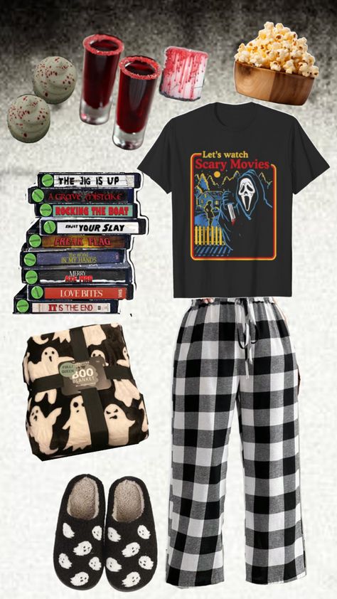 What i would wear when watching horror movie Love Bites, Scary Movies, Horror Movie, Fall Halloween, Horror Movies, How To Wear, Clothes, Horror Films