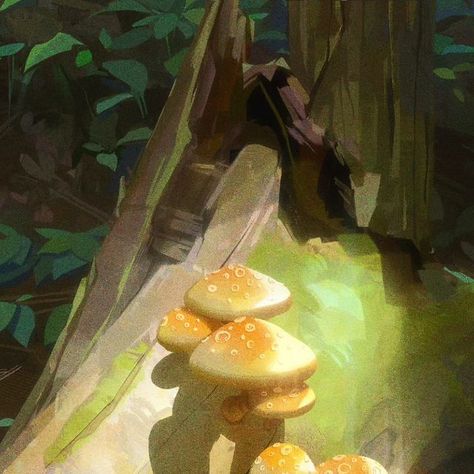 Mushroom Forest Illustration, Mushroom World, Hiking Art, Fall Illustration, Mushroom Illustration, Mushroom Painting, Mushroom Drawing, Forest Illustration, Historical Painting