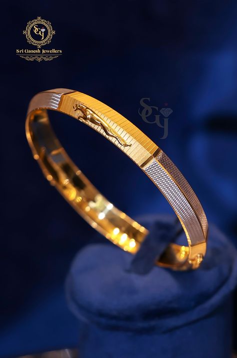 Men's Bracelet Mens Bangle Bracelet, Men's Kaapu Gold, Bangle For Men Gold, Mens Kadiyam Models Gold, Boys Kada Design Gold, Bracelet Designs For Men In Gold, Gents Kada In Gold, Kadiyam For Men Gold Latest, Mens Kada Design Gold