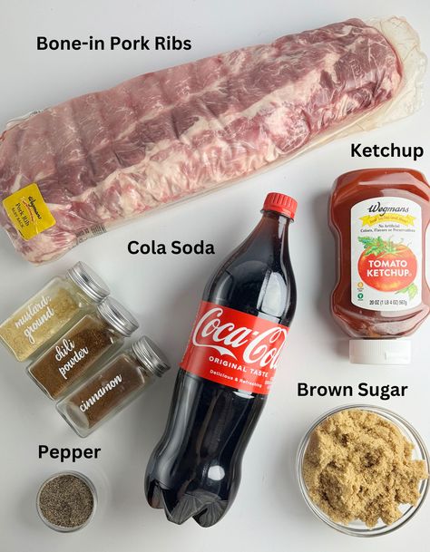 Rib Sauce Recipe, Flank Steak Crock Pot, Cola Ribs, Coca Cola Ribs, Back Ribs In Oven, Crock Pot Ribs, Best Ribs Recipe, Fatherly Love, Barbecued Ribs