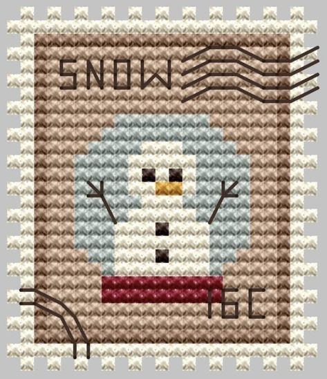 Snow Globe Cross Stitch Pattern, Cross Stitch Skiing, Tiny Cross Stitch Patterns Minis, Snow Globe Cross Stitch, Mini Christmas Cross Stitch, Cross Stitch Christmas Patterns, Small Cross Stitch Patterns, Stamp Cross Stitch, Miniature Cross Stitch