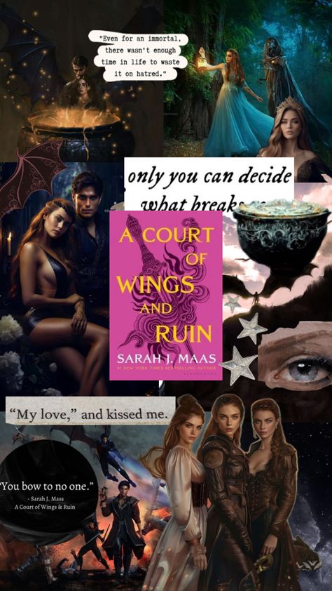 A court of wings and ruin Court Of Wings And Ruin, Acotar Funny, A Court Of Wings And Ruin, Sarah J Maas Books, A Court Of Mist And Fury, Crescent City, Fantasy Aesthetic, Girl Reading, I Love Books