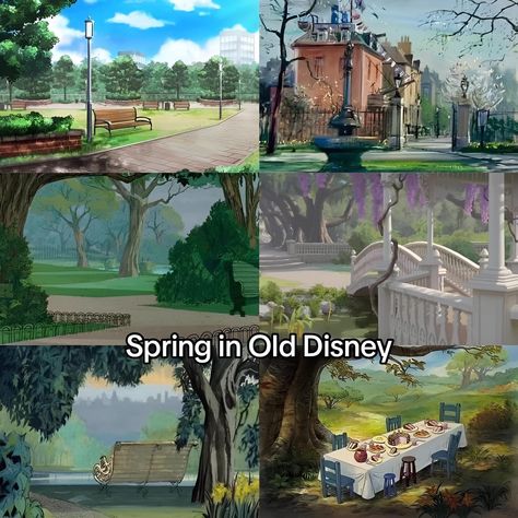 Old Disney Movies, Bg Design, Old Disney, Pinturas Disney, Disney Aesthetic, Different Seasons, Spring Aesthetic, Favorite Season, To Infinity And Beyond