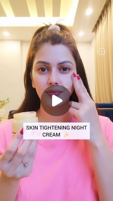 Akriti Bhardwaj on Instagram: "Tight & Firm Skin at HOME ✨️ Give this a TRY ❤️ . . #skincare #skintightening #skinbrightening #clearskin #reels #clearskintips #instagramreels #homeremedies #glowingskin #nightcream" Beauty Tips For Skin At Home, Face Pack At Home, Diy Skin Tightening, Skin Tightening Remedies, For Skin Tightening, Face Firming, Skin Tightening Face, Beauty Hacks Skincare, Natural Face Skin Care