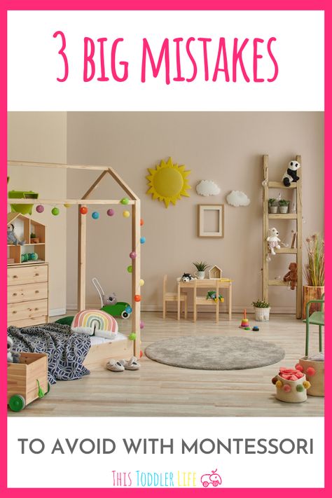 Montessori Inspired Playroom, Diy Montessori Playroom, Montessori Bedroom Playroom, Small Montessori Room, Montessori Must Haves, Diy Montessori Room, Nursery Room Montessori, Montisorri Baby Room, Montesori Bedroom Girl