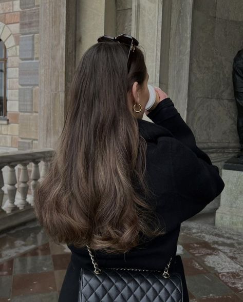 Old Money Hair, Soft Healthy Hair, Money Hair, Old Money Hairstyles, Hairstyles Female, Winter Hair Trends, Brown Hair Looks, Inspo Instagram, Haircuts Straight Hair