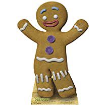 Shrek Gingy, Cardboard Cutout, Shrek, Life Size, Gingerbread Man, Gingerbread, Made In Usa, Vinyl, Design