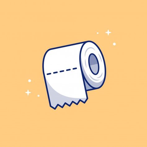 Toilet Illustration, Sorry Sticker, Toilet Icon, How To Draw Anything, Tissue Paper Roll, Paper Vector, Balloon Cartoon, Medical Icon, Cloud Vector