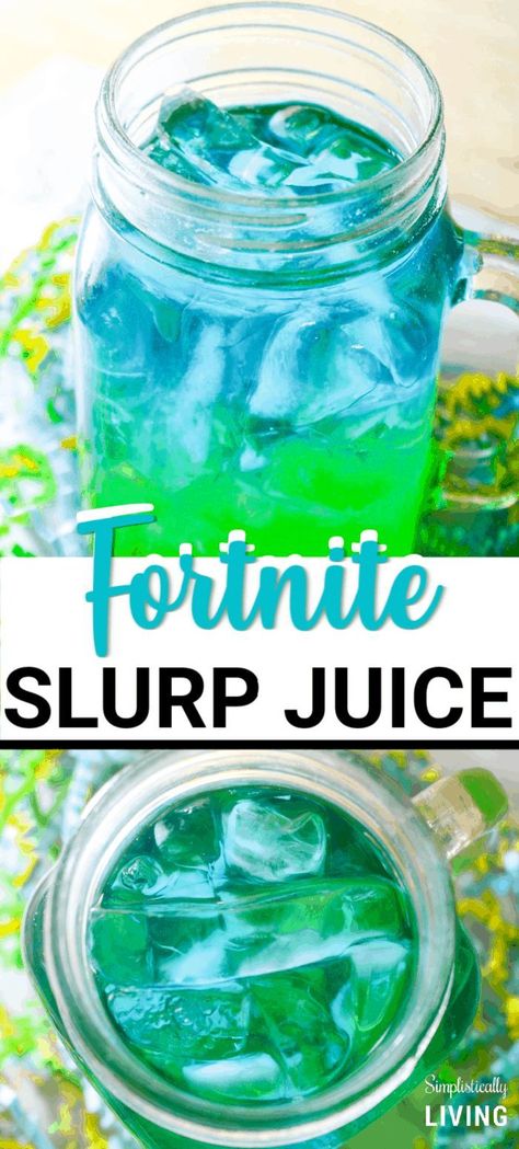 Fortnite Wedding, Fun Kids Drinks, Slurp Juice, Juice Recipes For Kids, Juice Party, New Year's Drinks, Fun Drink Recipe, Kid Friendly Drinks, Kids Juice