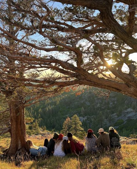 Camping With Friends, Granola Aesthetic, Big Sky Montana, Summer Plans, Summer Camping, Autumn Scenery, Tree Hugger, Big Sky, Future Life