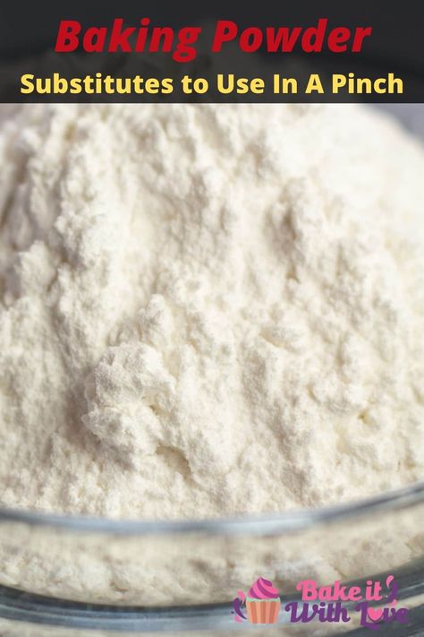 Diy Baking Powder Recipe, Diy Baking Powder, How To Make Baking Powder, Substitute For Baking Powder, Desert Hacks, Eoe Recipes, Make Baking Powder, Soda Substitute, Baking Alternatives