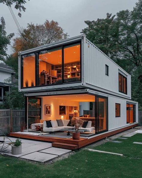 Bnb Ideas, Storage Container Homes, Container Buildings, Building A Container Home, Container Architecture, Container House Plans, Casa Container, Air Bnb, Shipping Container House