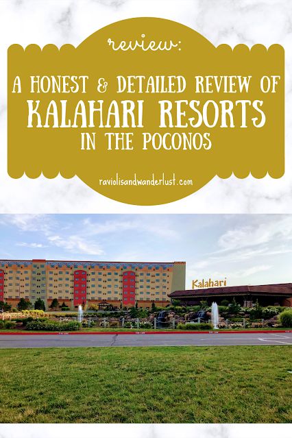 Raviolis & Wanderlust: Everything you need to know about Kalahari Resorts in the Poconos.  This travel review will guide you into making a decision of whether or not this a place to go for the perfect family vacation. Kalahari Resort Poconos, Kalahari Resort, Baby Slide, The Poconos, Indoor Waterpark, Vacation Itinerary, Perfect Family, Tourist Spots, Words To Describe