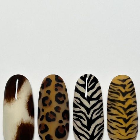 Le Manoir™ on Instagram: "We’ve been into animal prints lately 🐆🦓🐄  Tutorial coming soon!  Using @gelcare.official  —  Nous sommes dans les imprimés d’animaux ces derniers temps 🐆🦓🐄  Tutoriel à venir!  Utilisant de @gelcare.official" Animal Print Uñas, Animal Nails, Animal Print Nails, Dream Style, Animal Prints, Nails Inspo, Nail Inspo, Coming Soon, Animal Print