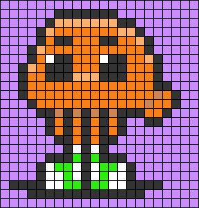 Gumball Perler Beads, Pixel Art Pattern Ideas, Art On Graph Paper, Pixel Art Paper, Small Pixel Art Pattern, Pixel Art Drawings, Cartoon Pixel Art, Pixel Art Pattern Easy, Pixel Art Cartoon