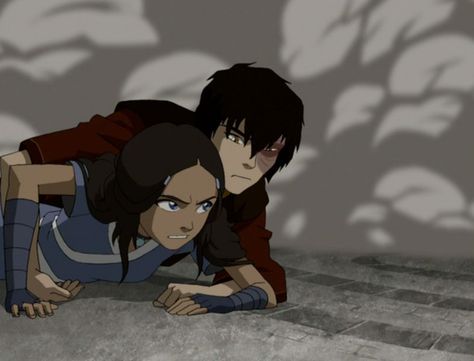 Prince Zuko saves Katara from getting rocks crushing her from Avatar The Last Airbender The Familiar Of Zero, Avatar Ang, Zuko And Katara, Avatar Legend Of Aang, Prince Zuko, Avatar Zuko, Avatar The Last Airbender Funny, Avatar The Last Airbender Art, Team Avatar