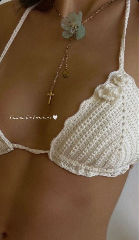 Crochet Clothing And Accessories, My Pics, Diy Crochet Projects, Diy Couture, Summer Crochet, White Crochet, Crochet Fashion, Kitchen Towel, Cute Crochet