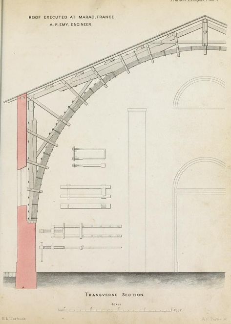 Carpentry Details, Strength Of Materials, Arch Building, Dome Structure, Carpentry And Joinery, Music Studio Room, Joinery Details, Graduation Design, Wood Architecture