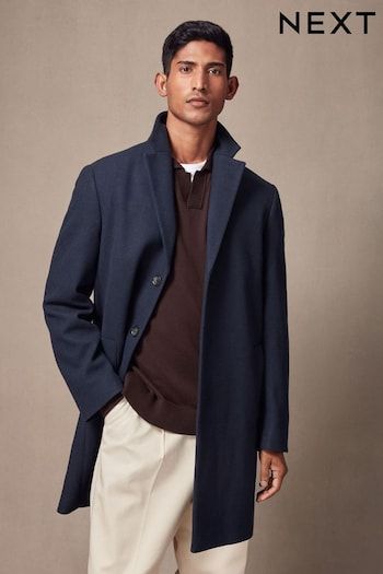 Mens Coats & Jackets | Leather, Bomber & Quilted Coats & Jackets | Next Navy Overcoat, Quilted Coats, Cool Outfits For Men, Men's Coats & Jackets, Quilted Coat, Mens Coats, Next Uk, Cool Outfits, The Next