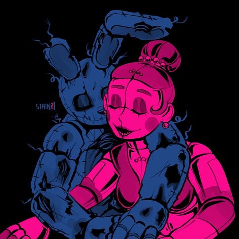 Springtrap X Ballora, Umibe No Onnanoko, Ballora Fnaf, Girl Reference, Arte 8 Bits, Animatronic Fnaf, Fnaf Wallpapers, Tv Girl, Afton Family