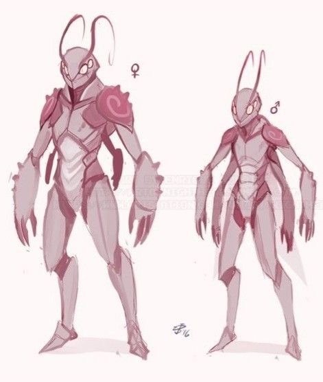 Insect People, Thri Kreen, Race Design, Creature Fantasy, Arte Alien, Alien Character, Alien Concept Art, Monster Concept Art, Fantasy Races