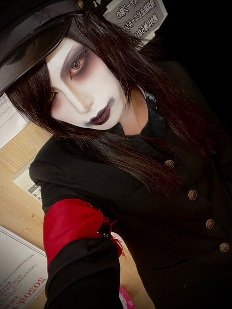 / #kanetoeishin / #kanetojuusei / #鐘ト銃声 / #visual kei / #vkei / #ヴィジュアル系 / #v系 Punk Goth Outfits, Make Up Inspo, Punk Goth, Goth Outfits, Visual Kei, Harajuku, Halloween Face Makeup, Eye Makeup, Make Up