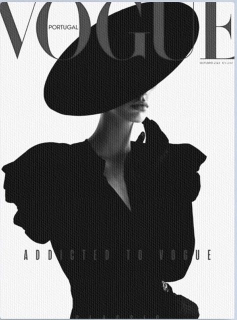 Photo Wall Black And White, Picture Wall Black And White, White Photo Wall, Vogue Aesthetic, Vintage Vogue Covers, Black And White Photo Wall, Black And White Picture Wall, Neon Aesthetic, Vogue Covers