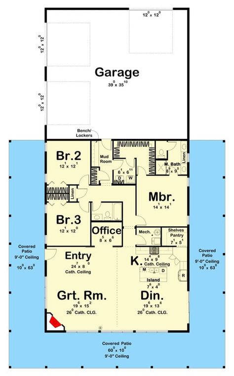 Mini Barndominium, Contemporary Barndominium, Wyoming Cabin, Barndominium House, Barn Homes Floor Plans, Barndominium Plans, Barn House Design, House Garage, Barn Style House Plans