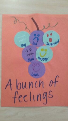 A Bunch Of Feelings Craft, My Feelings Preschool Crafts, Pre K Feelings Crafts, Feelings Art Preschool Ideas, Feelings Theme For Preschool, Preschool Emotional Activities, Emotions Art Activities Preschool, Feelings Centers Preschool, Feelings Art Activities For Preschool