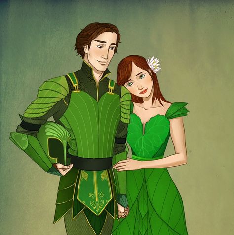 Nod and MK Nod And Mk Fanart, Nod Epic Fanart, Nod And Mk, Epic Movie Fanart, Epic Movie 2013, Blue Sky Movie, Epic 2013, Underrated Movies, Fairy Couture