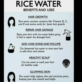 Rice Water Benefits, Rice Water For Hair, Help Hair Grow, Water Benefits, Low Porosity Hair Products, Rice Water, Hair Porosity, Fast Hairstyles, Hair Rinse