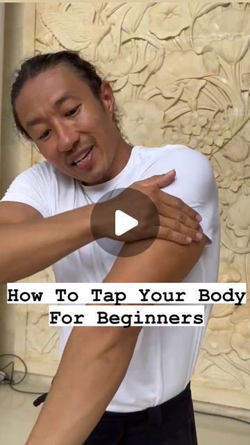 Mike Chang | Flow60 on Instagram: "If you're not familiar with tap massage, as a way to increase your energy and unblock your body, here's a quick overview of how to start tapping your body every day." 200k Views, Arm Workouts At Home, Mike Chang, Body Massage Techniques, Qigong Exercises, Tai Chi Exercise, Yoga Routine For Beginners, Ab Core Workout, Acupressure Massage