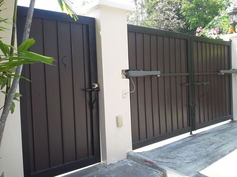 Get Inspired For Door Design In The Philippines Philippines Gate Design, Modern Gate Design Philippines, Garage Design Philippines, Gate Ideas Philippines, Simple Gate Design Modern Philippines, Gate Design Philippines, Gate Design Modern Philippines, Fence Design Philippines, Simple Gate Designs